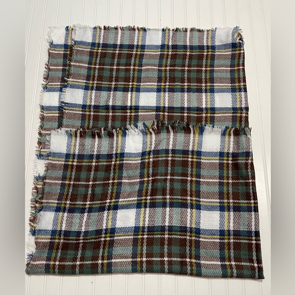 NWT Boutique Oversized Tartan Plaid Blanket Scarf - Picture 3 of 13